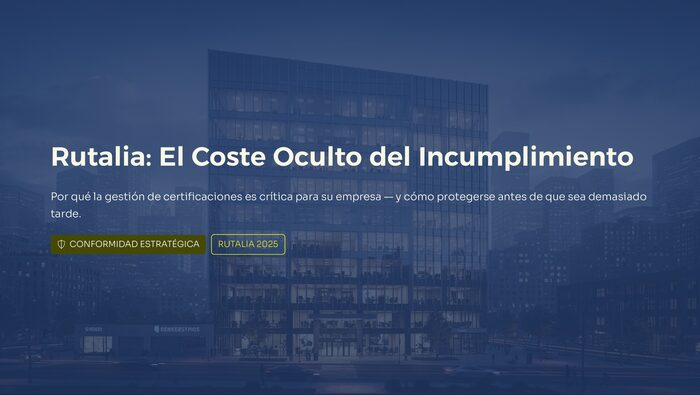 Portada del informe El Coste Oculto del Incumplimiento